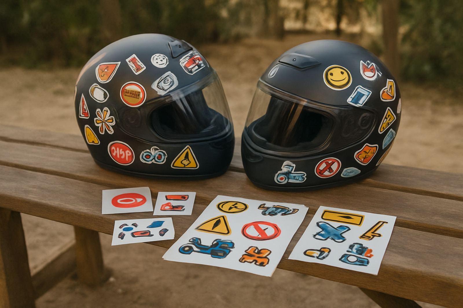 Helmet Stickers