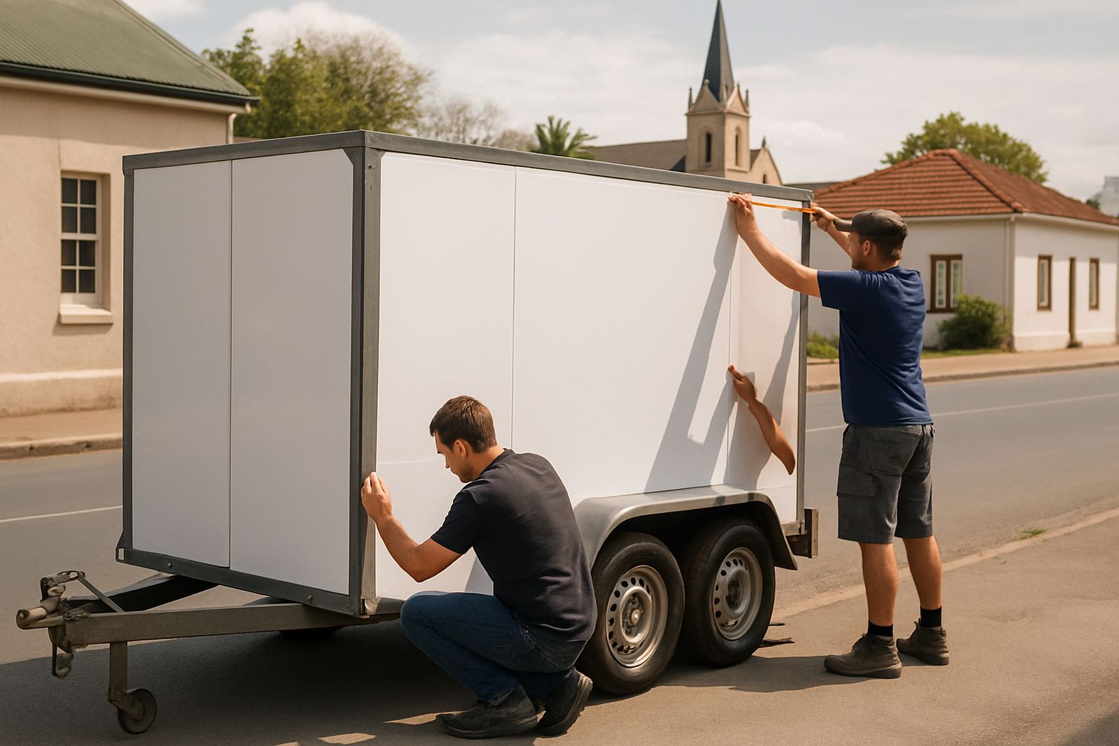 Malmesbury Trailer Branding
